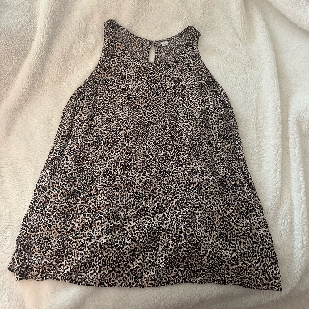 Leopard print tank